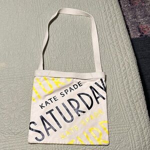 Kate Spade Saturday canvas tote.